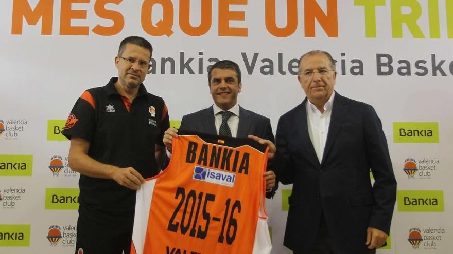 Renovación del acuerdo de colaboración entre el Valencia Basket y Bankia