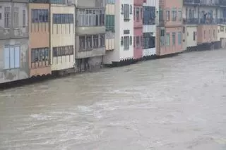 "Poques vegades he vist l’Onyar tan amunt a Girona"