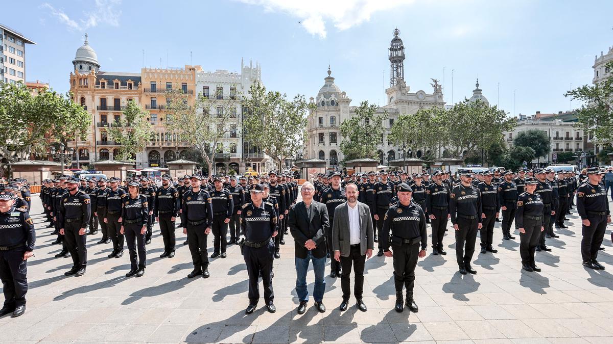 Última presentación de nuevos agentes, el pasado mes de mayo.