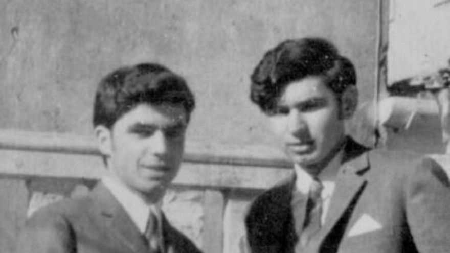 Manuel y Moncho Reboiras, en 1970. | Cedida