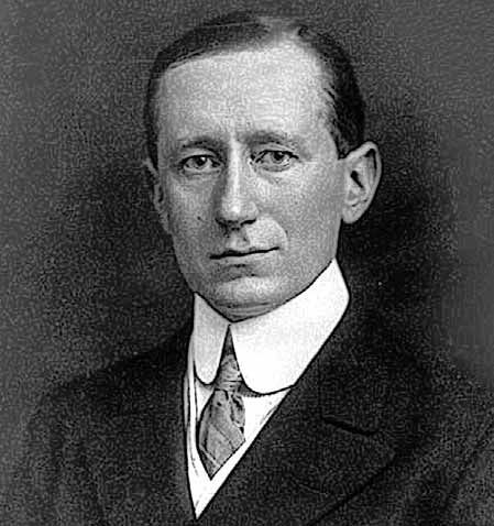 Guglielmo Marconi (1874-1937), Premio Nobel de Física en 1909.