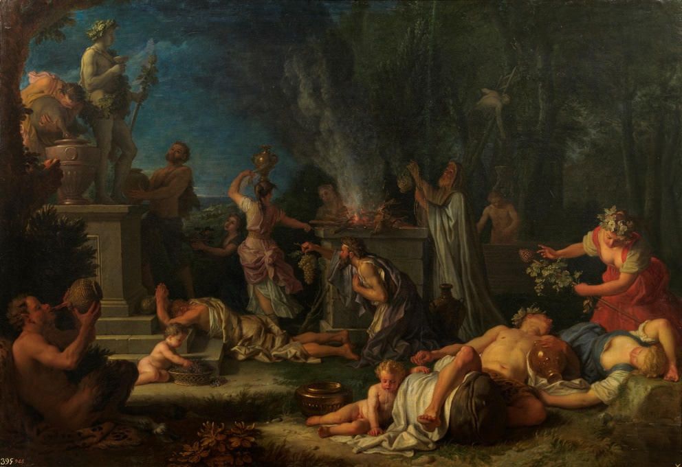 Ofrenda a Baco (Michel-Ange Houasse, 1720)