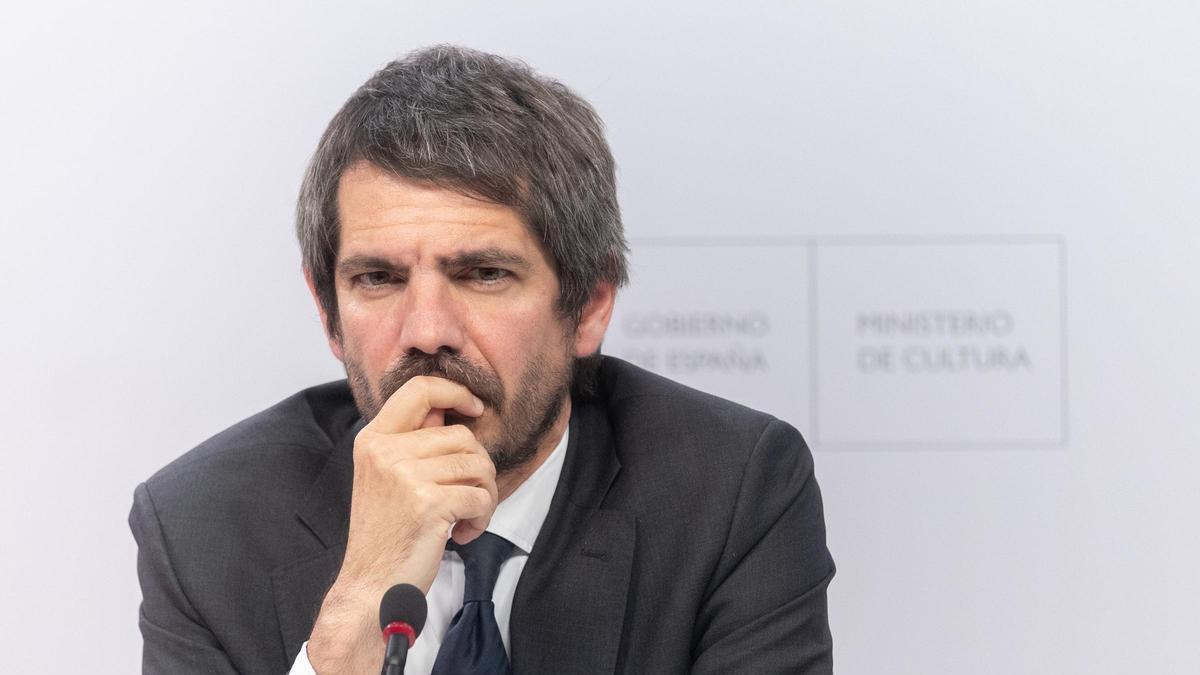 El ministro de Cultura, Ernest Urtasun.