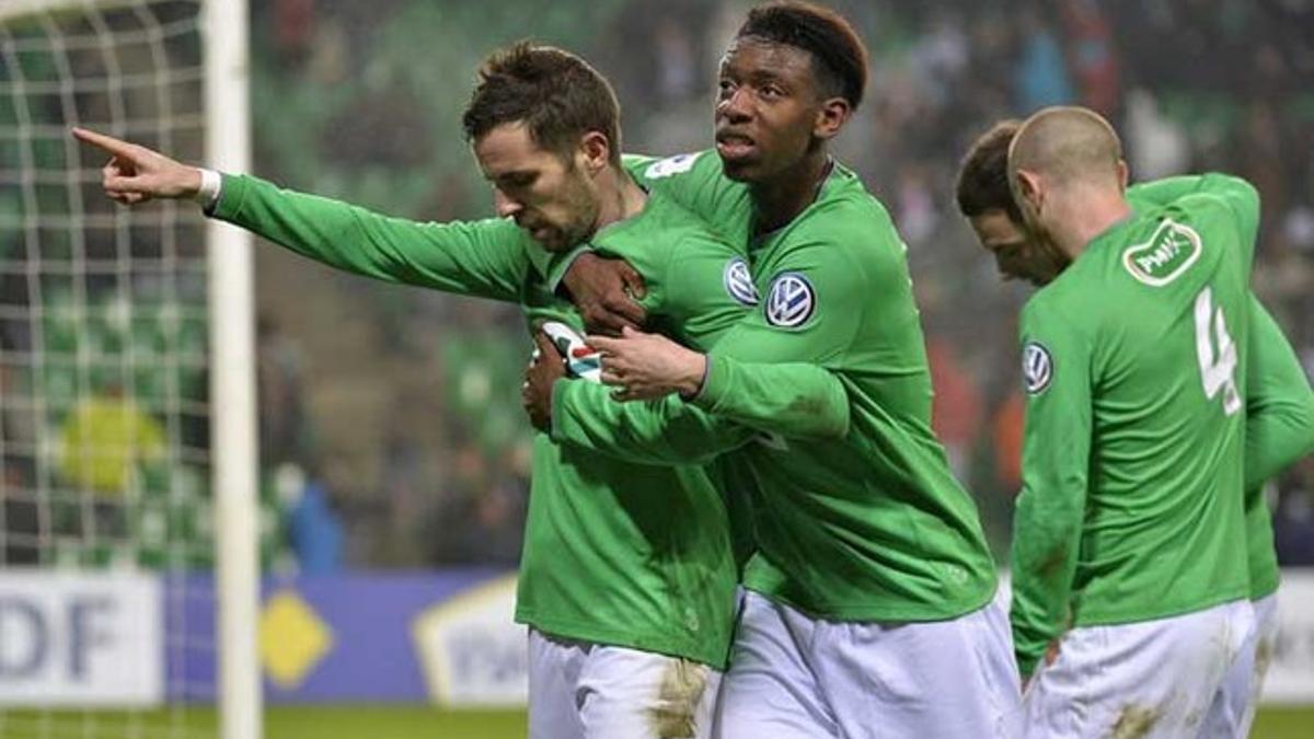 Benjamin Corgnet, celebrando el gol decisivo