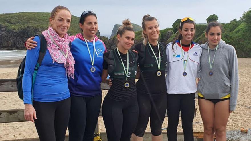 Circuito asturiano de voley playa: Oihane Gutiérrez y Nerea Ruiz se imponen en Ribadesella