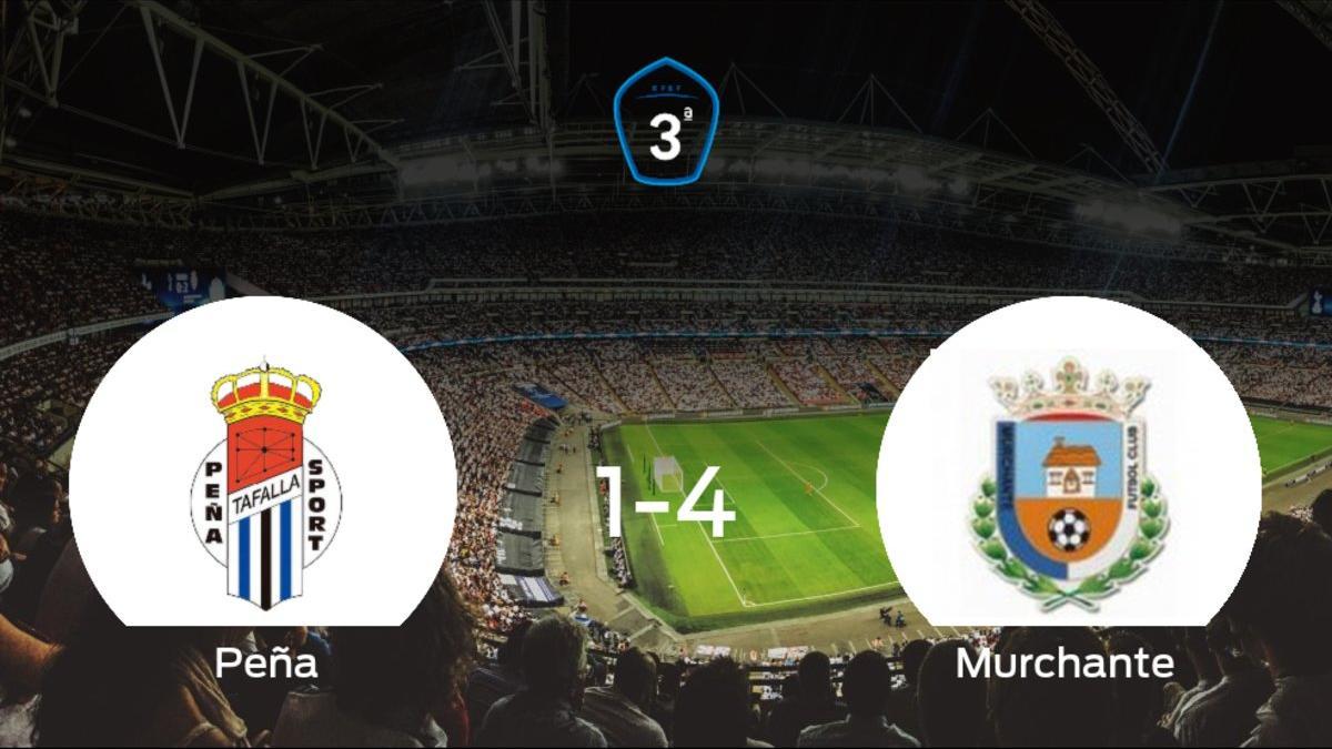 El Murchante logra una trabajada victoria ante la Peña Sport (1-4)