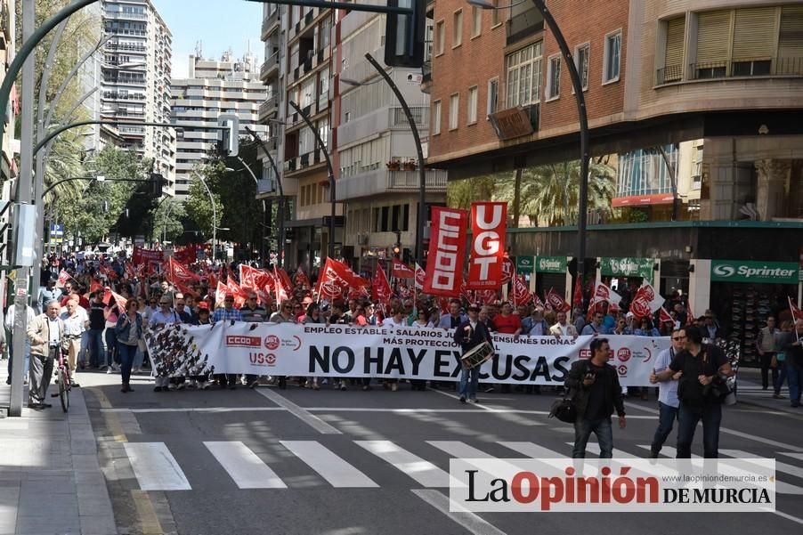 Primero de mayo en Murcia