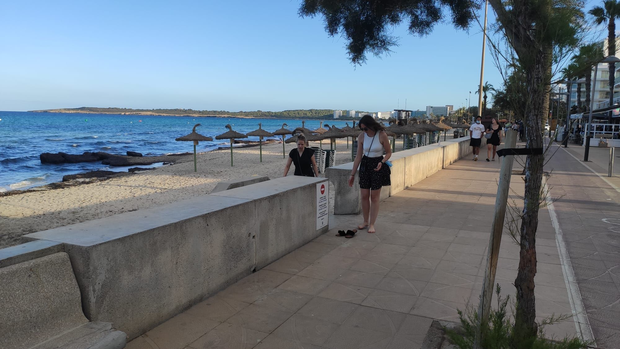 Cierre de playas en la Part Forana por Sant Joan