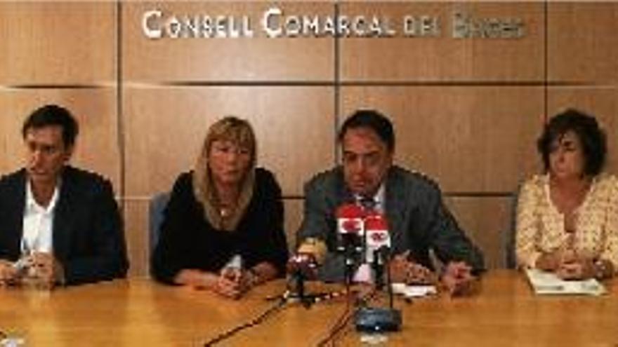 Per l&#039;esquerra, Vinyes, Cardona, Junyent i Gratacós, a la presentació