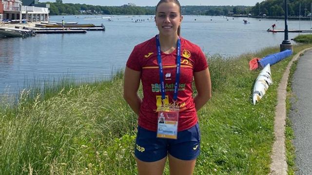 Iris Corredoira, del CN de Cobres, competirá en kayak júnior. | FDV