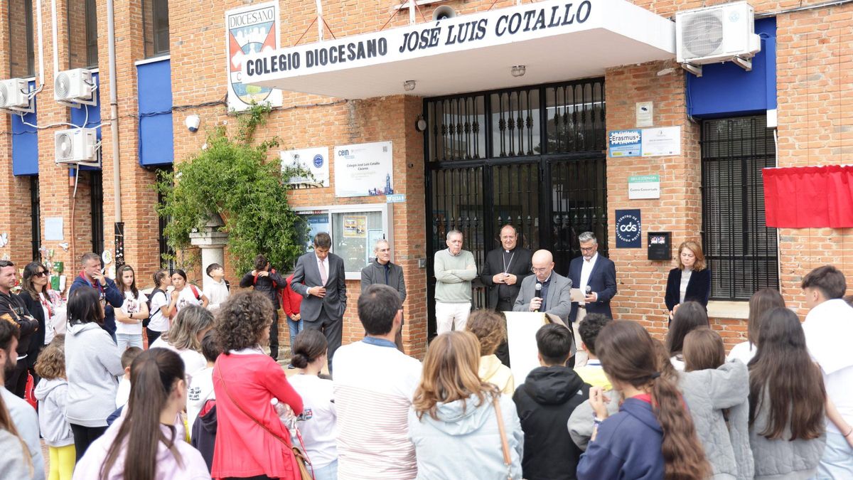 Homenaje en el Dioce de Cáceres