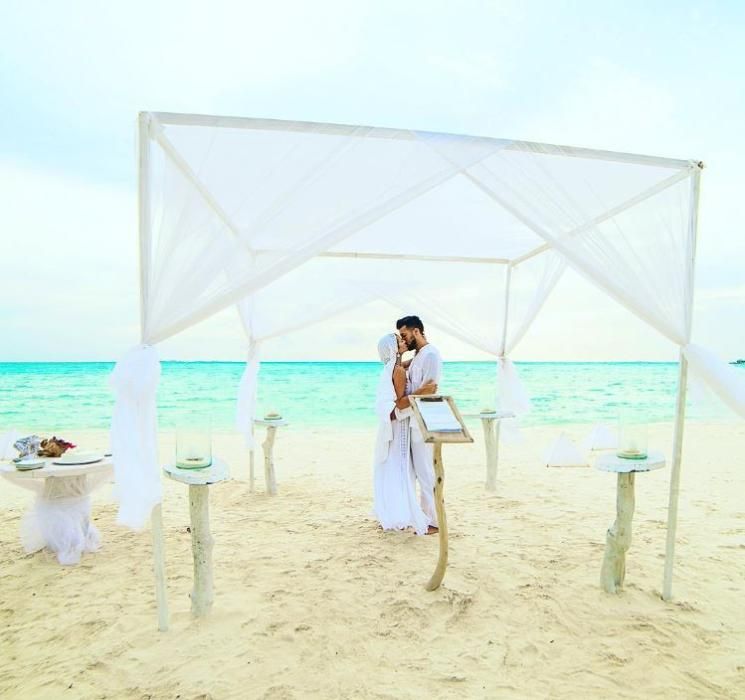 La boda de Garay y Tamara en Maldivas