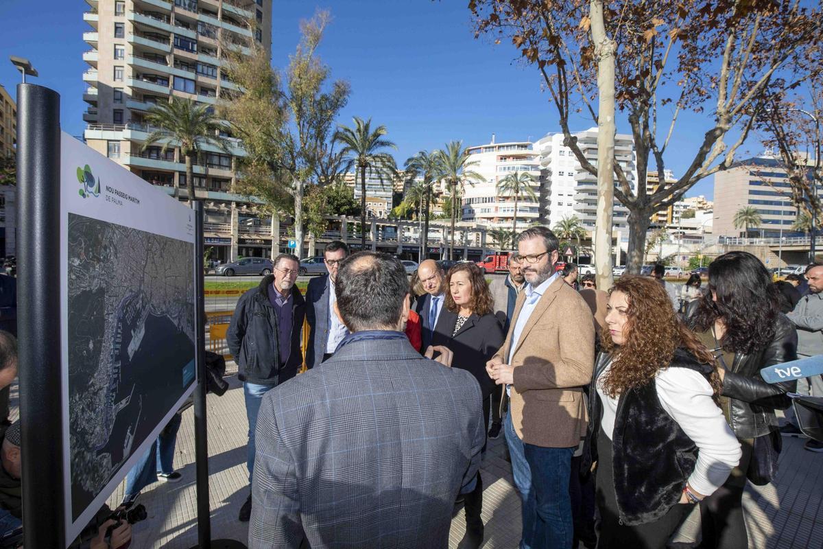 La presidenta del Govern, el alcalde de Palma y la APB visitan los ...