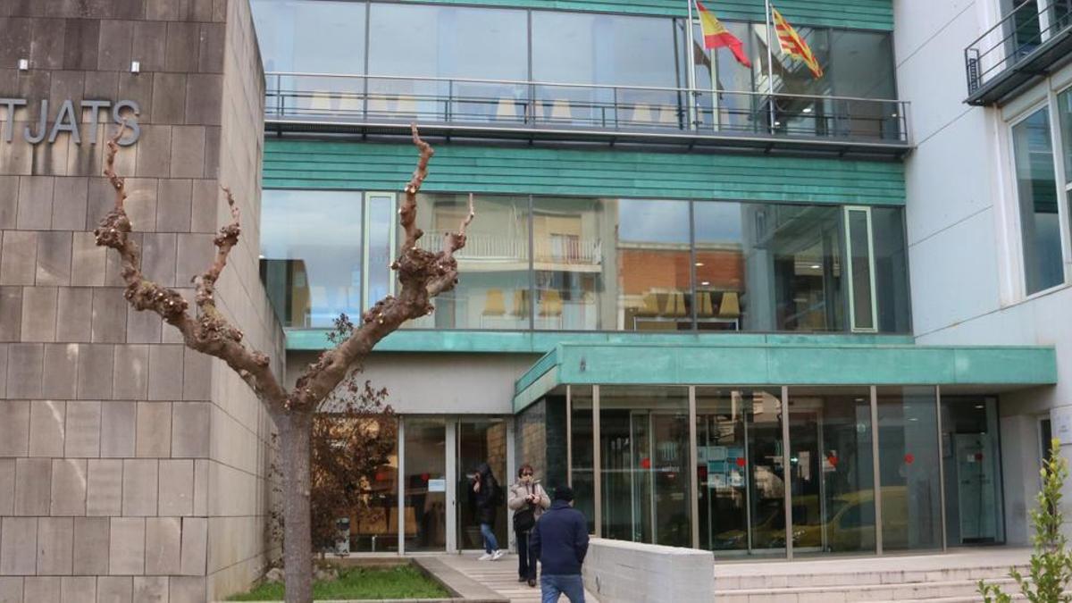 La façana dels jutjats de Figueres, en una fotografia d'arxiu. | ACN