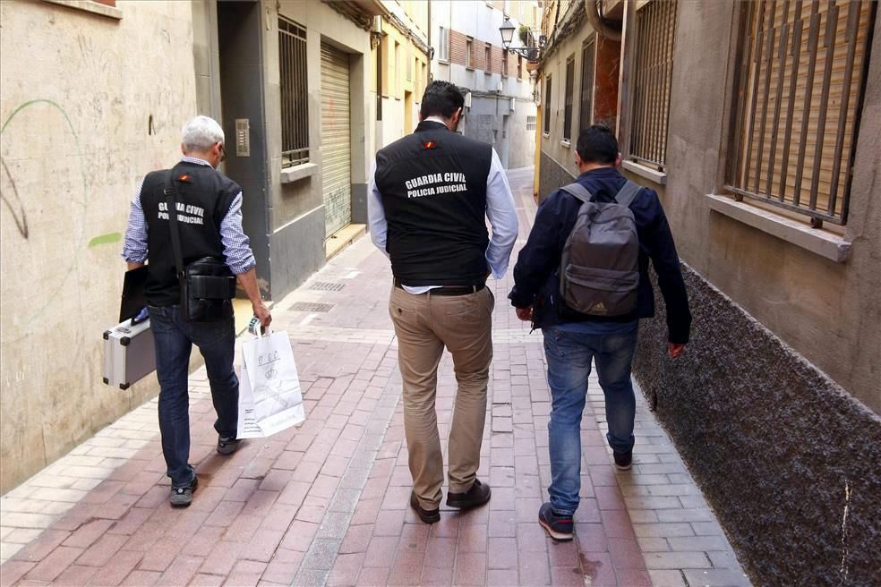 Operación contra el narcotráfico y el blanqueo de capitales en Zaragoza