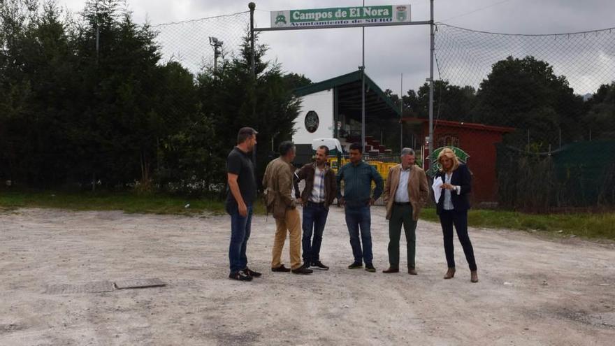 El aparcamiento del campo del Colloto contará con setenta plazas