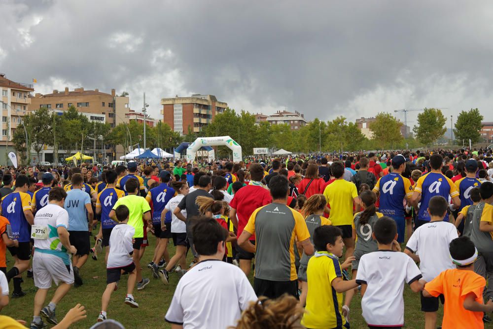 Més de dos mil participants a la 41a Cursa Popular d'Igualada