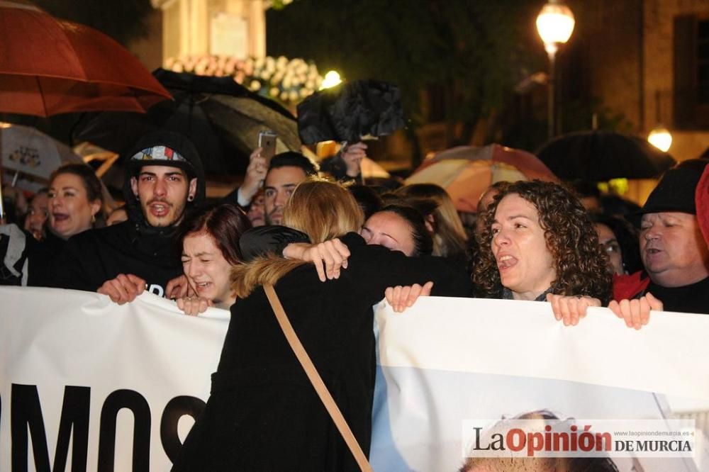 Protesta por la agresión a Andrés Martínez