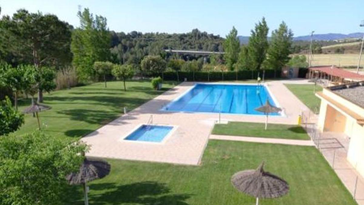Imatge d'arxiu de la piscina municipal de Jorba
