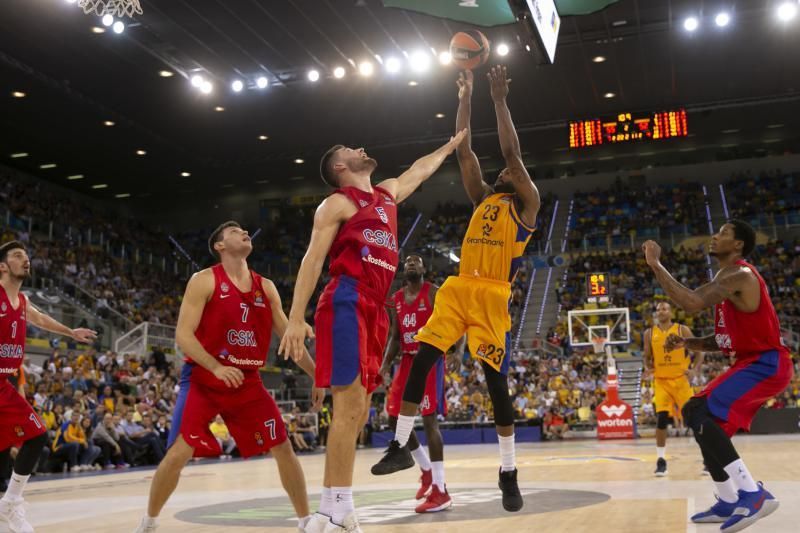 26.10.18. Las Palmas de Gran Canaria. Baloncesto Euroliga temporada 2018-19. Herbalife Gran Canaria - CSKA Moscú. Gran Canaria Arena. Foto Quique Curbelo  | 26/10/2018 | Fotógrafo: Quique Curbelo