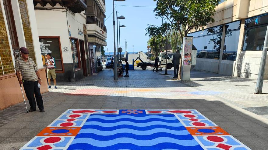 Alfombras de sal en el Corpus Christi de Arrecife 2023