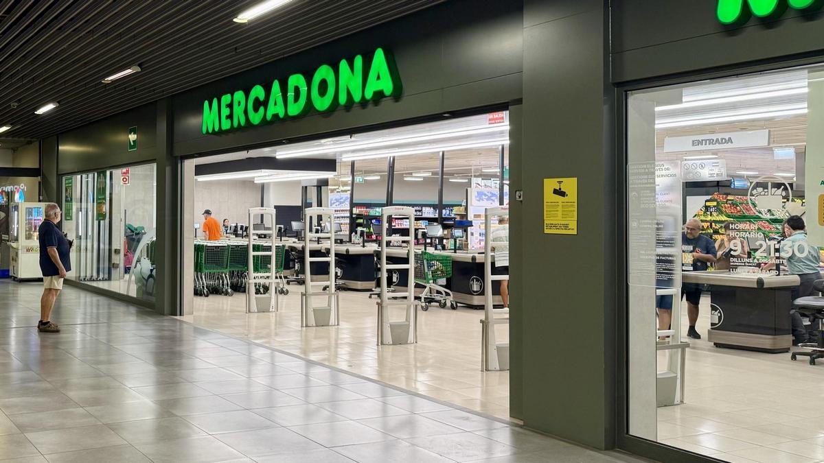 Un supermercat Mercadona, en una imatge d'arxiu.