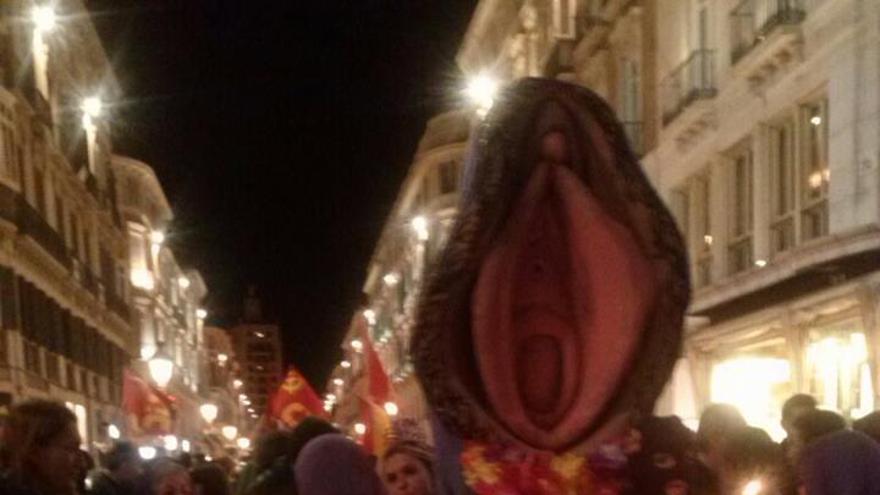 Imagen de archivo de la procesión de 2013 por las calles del Centro.