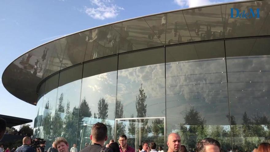 El Cyberdiario de David Arráez: En el Apple Park y el teatro Steve Jobs