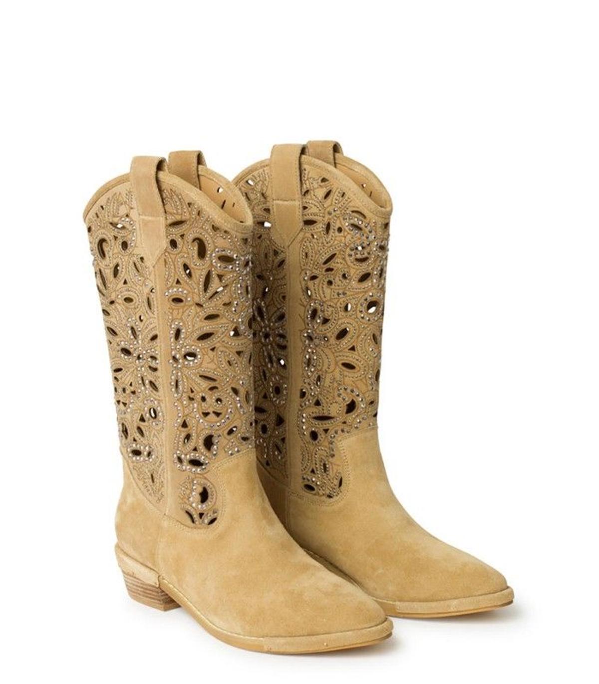 Botas troqueladas de Alma en Pena