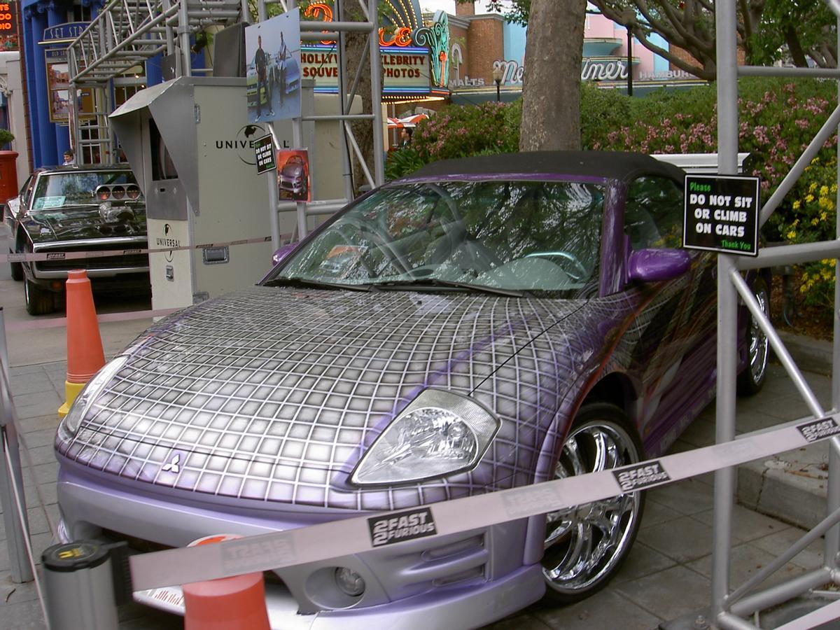 El Mitsubishi Eclipse Spyder que apareció en la franquicia Fast and Furious.