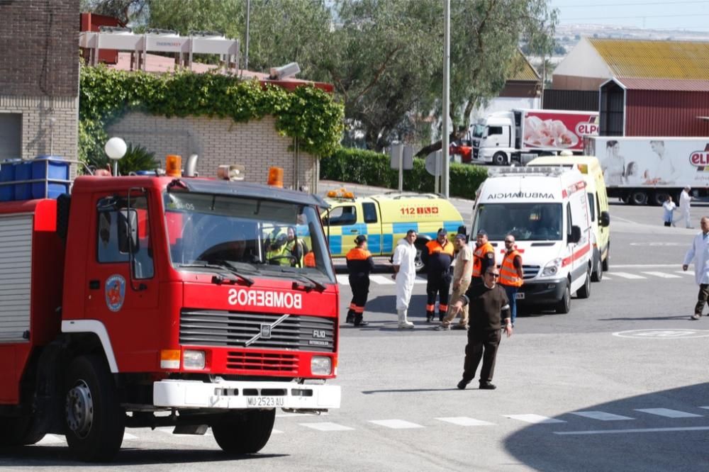 Incendio en ElPozo Alimentación