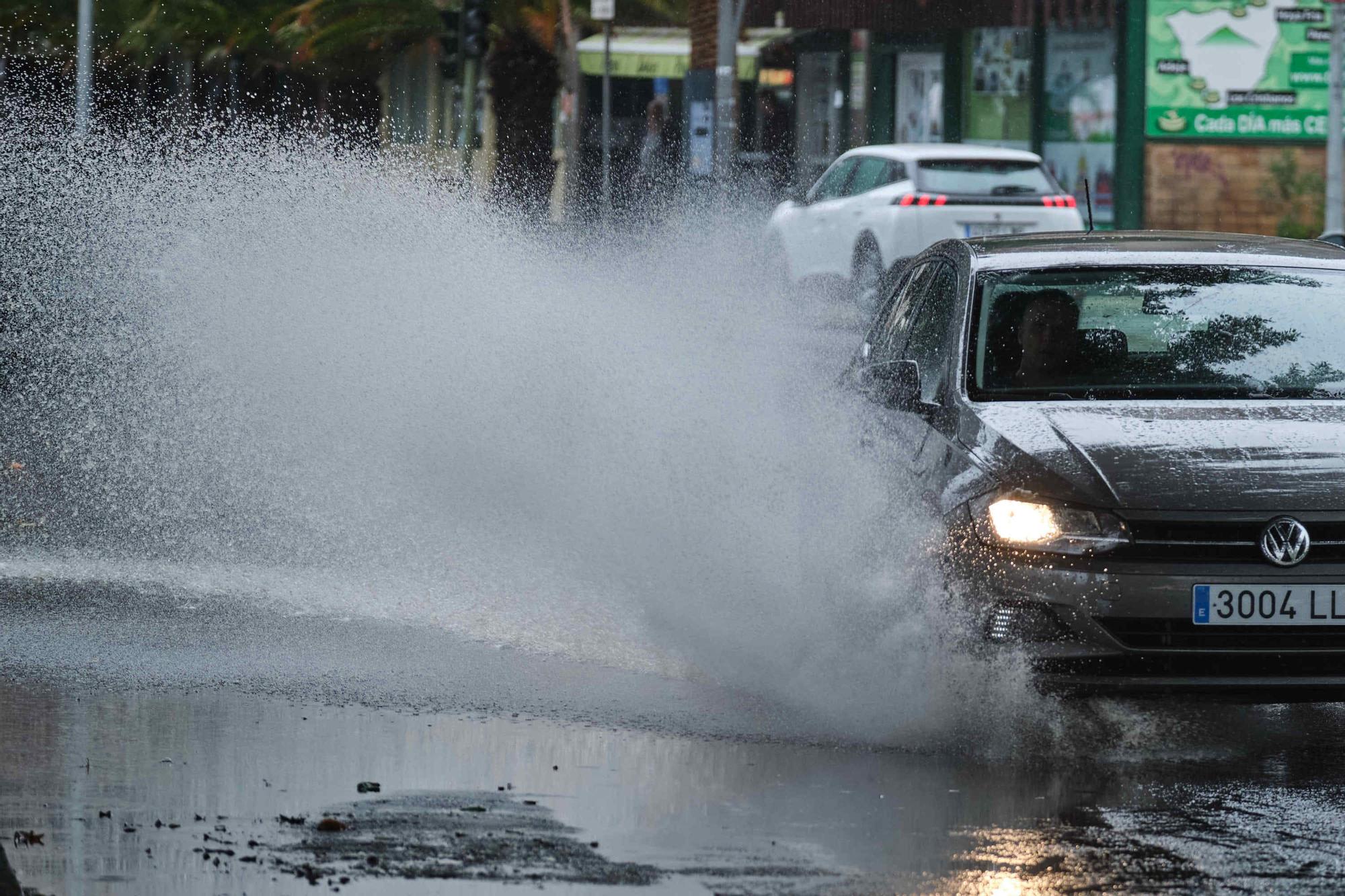 Efectos de la tormenta 'Hermine' en Tenerife