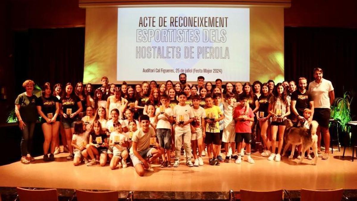 Els homenatjats en la Festa de l'Esport del 2024