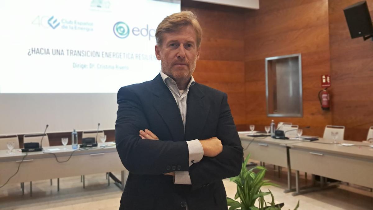 Ignacio Herrero en los cursos de La Granda.