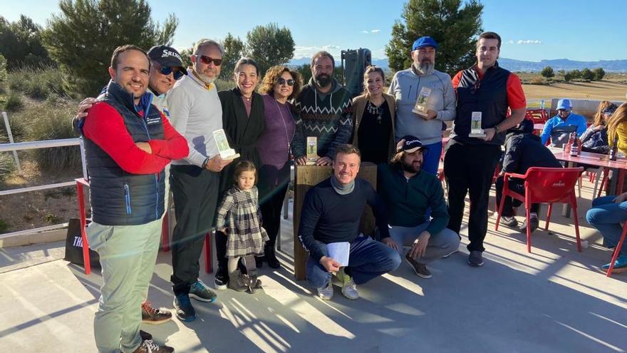 Los premiados en el torneo disputado en Alhama.