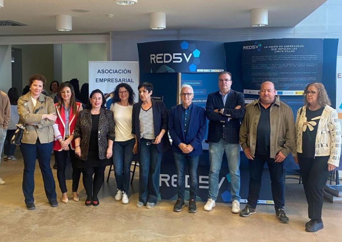 La I Feria de Empleo de las Cinco Villas fue impulsado por Red5V. | S.E.