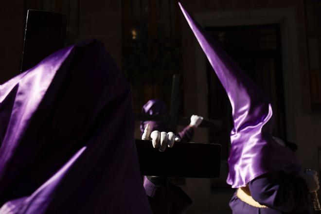 Las mejores imágenes de la procesión de Jesús 'El Pobre' en Madrid este Jueves Santo