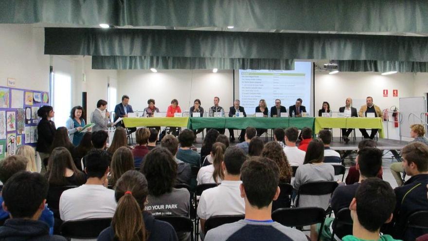 Más de cien alumnos de Cuarto de ESO y Bachiller asistieron a las jornadas en El Limonar, Murcia.