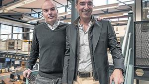 Emprenedors 8 Gerard Olivé (esquerra) i Miguel Vicente.
