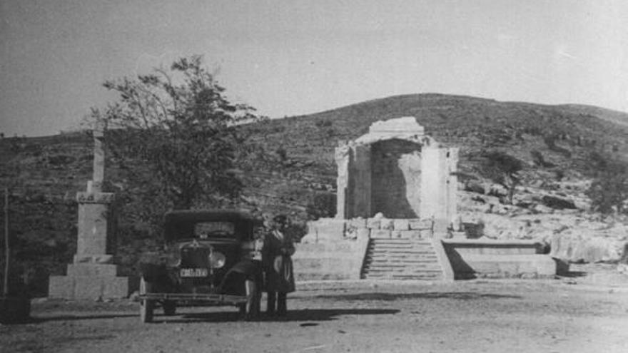 Gandia, agosto de 1936  Dinamitan el monumento del Sagrado Corazón de Jesús