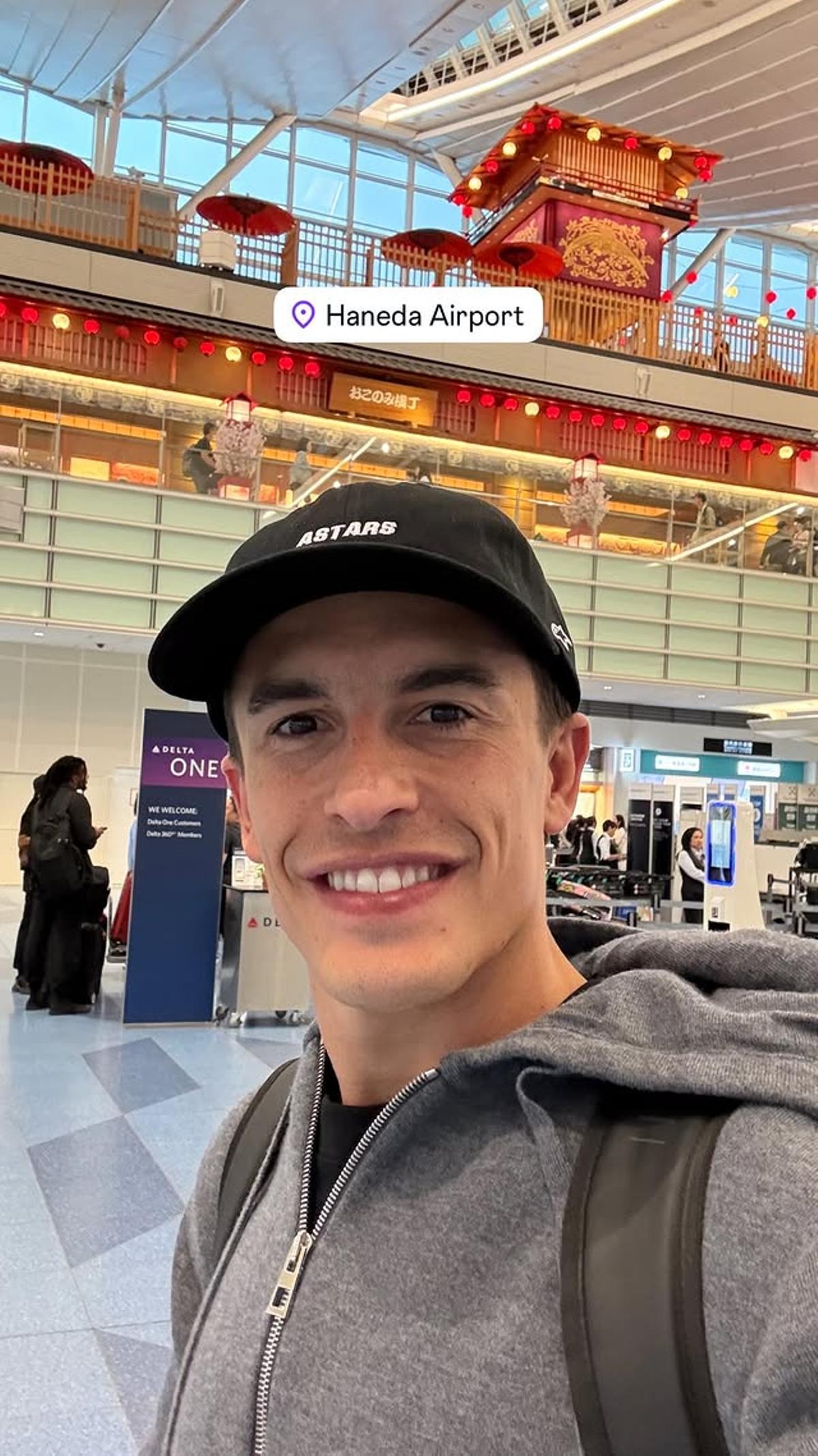 La foto que ha colgado Marc en redes