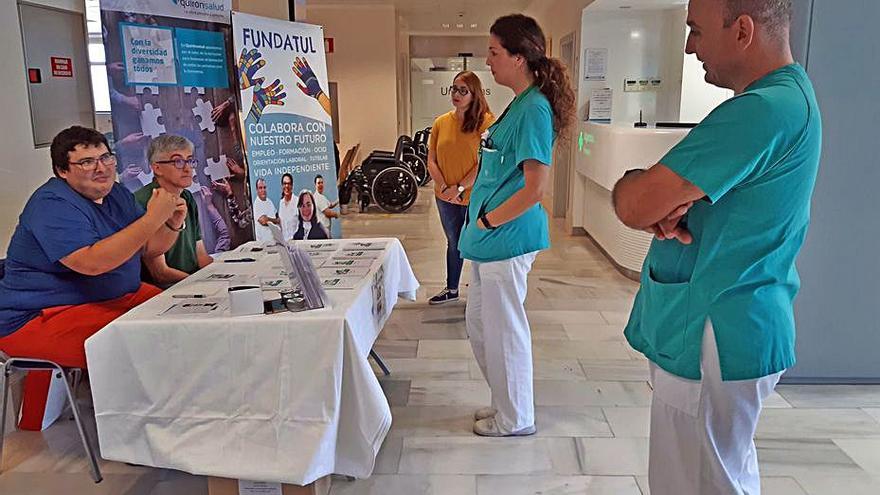 Voluntarios de Fundatul, durante una campaña.