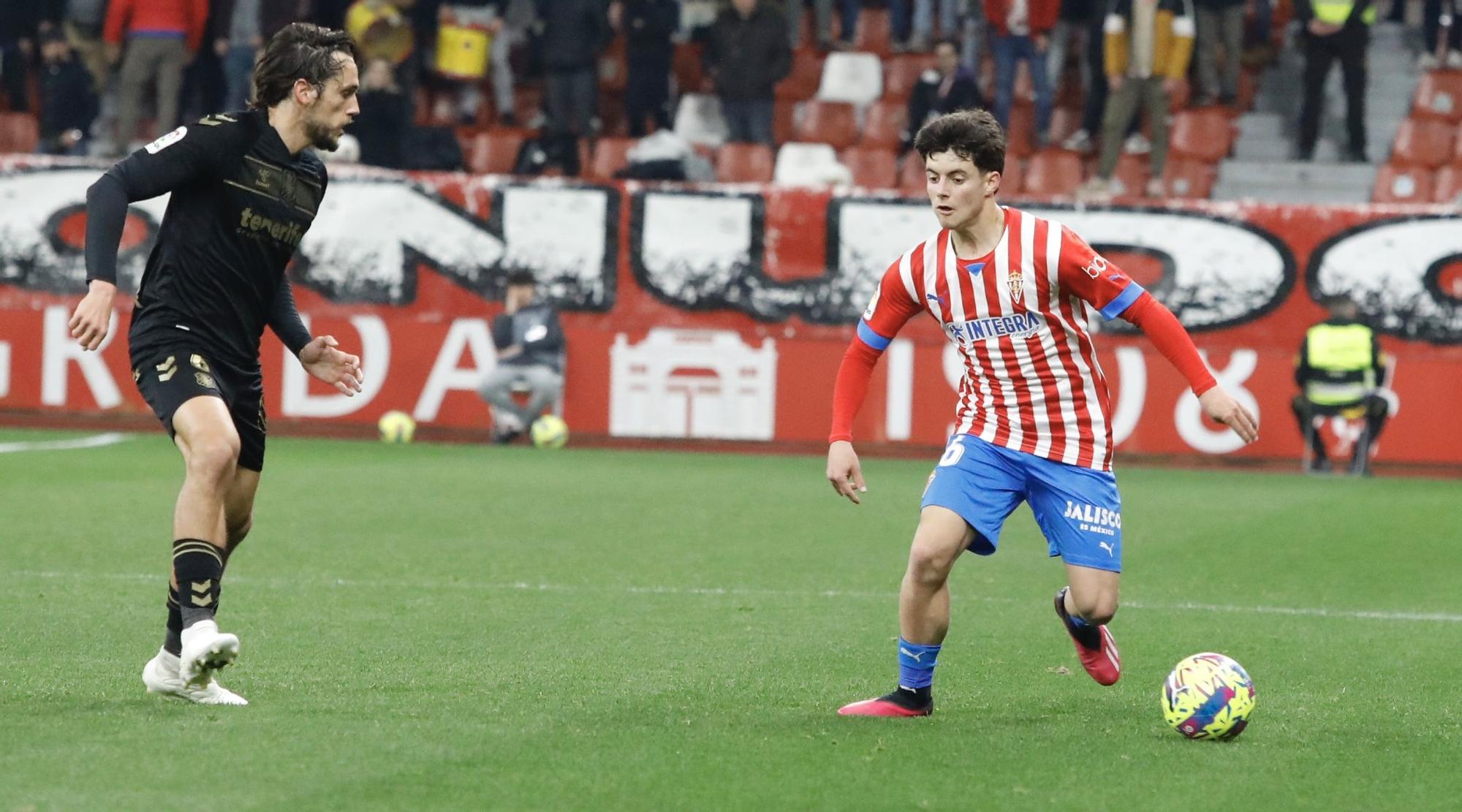 Así se vivió el encuentro entre el Sporting y el Tenerife