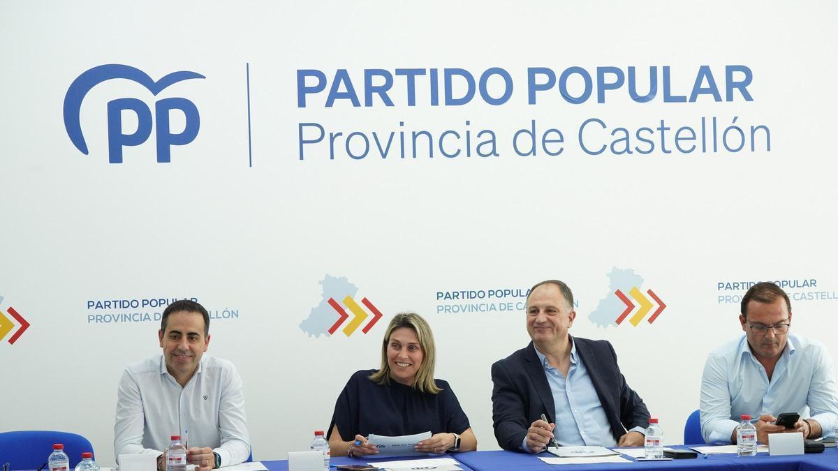 Folgado, Barrachina, Aguilella y Martínez, en un encuentro del PPCS.