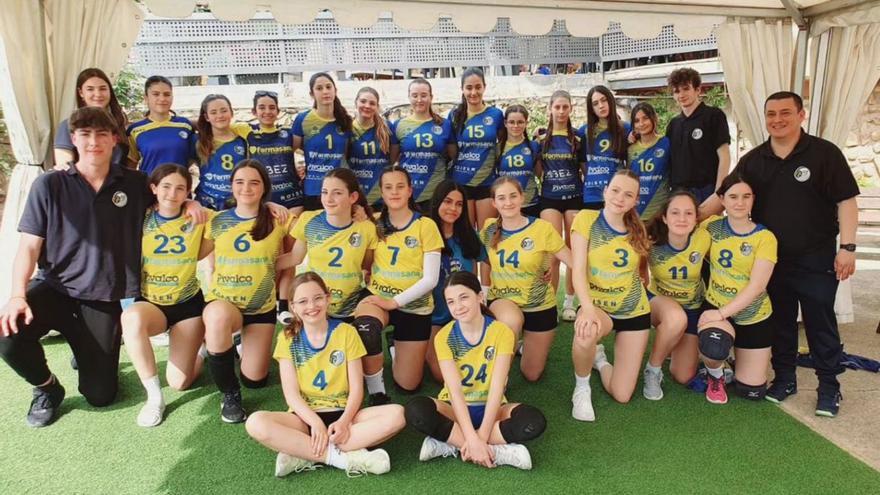 El Eolo’s Club hace doblete en el campeonato infantil de Aragón