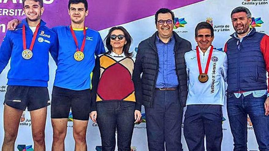 Marco Ratón, tercero en el Autonómico de Cross Universitario