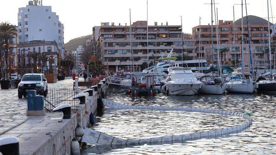 Nuevo vertido de aguas fecales en el puerto de Ibiza