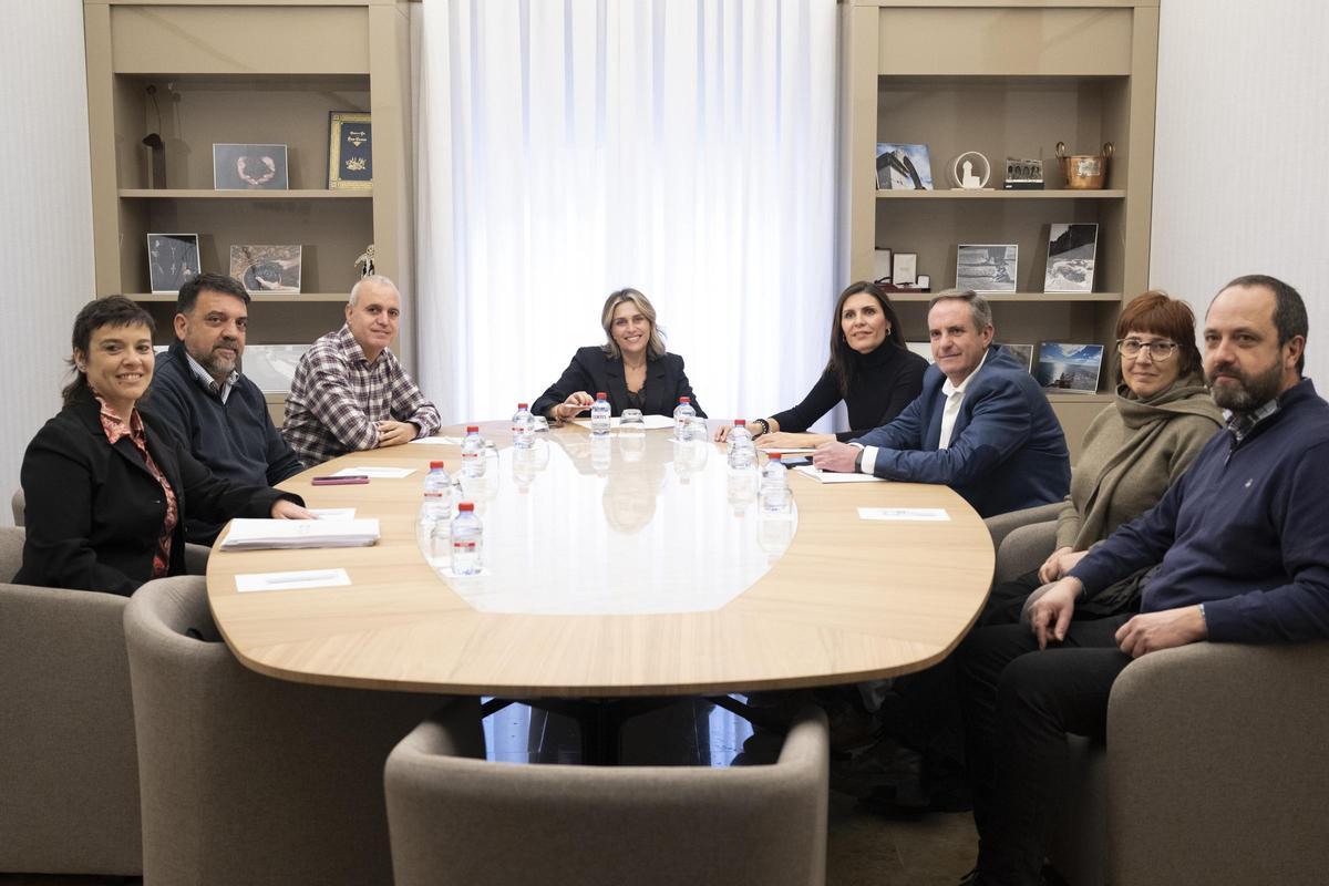 Reunión con la asociación productora de aceite de oliva virgen extra (AOVE) de Castellón.