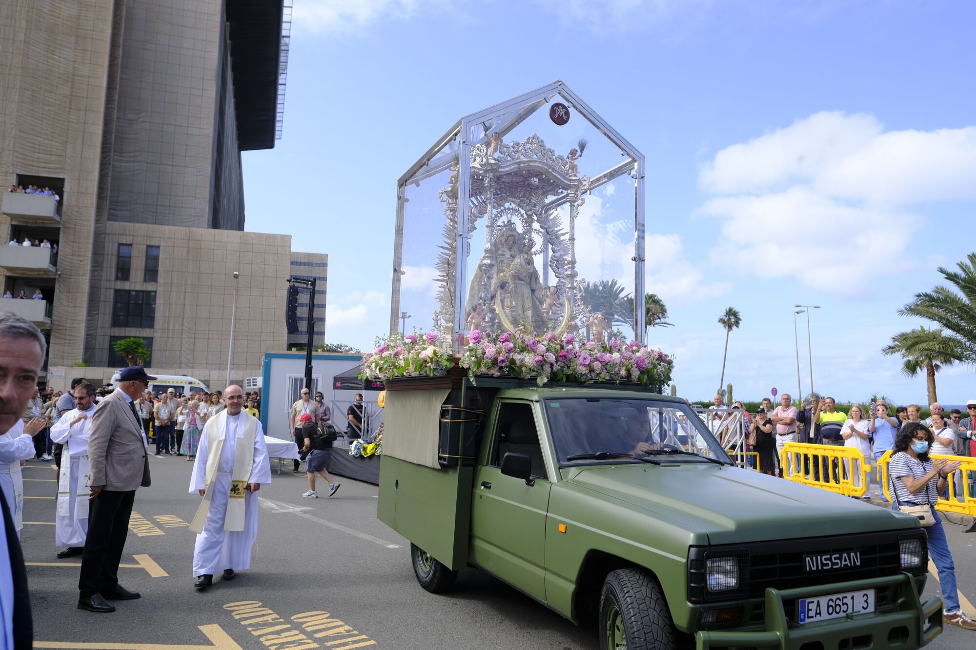 La Virgen del Pino del Materno a la Catedral