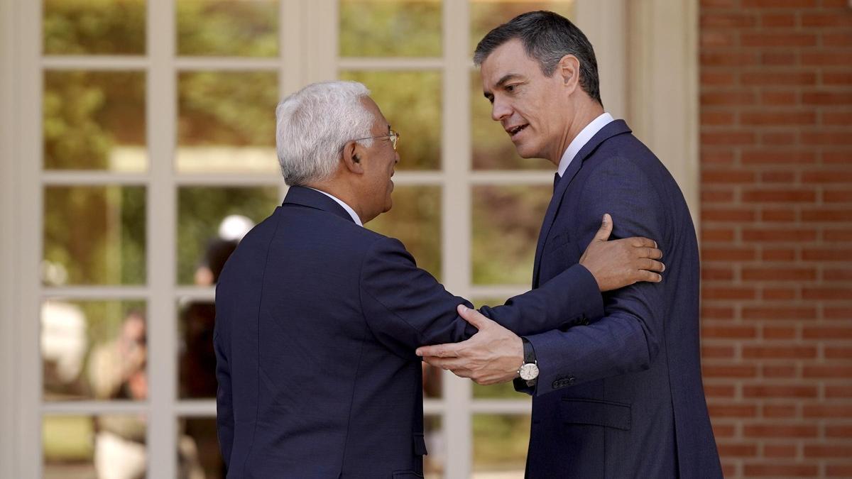 Sánchez recibe en la Moncloa a António Costa